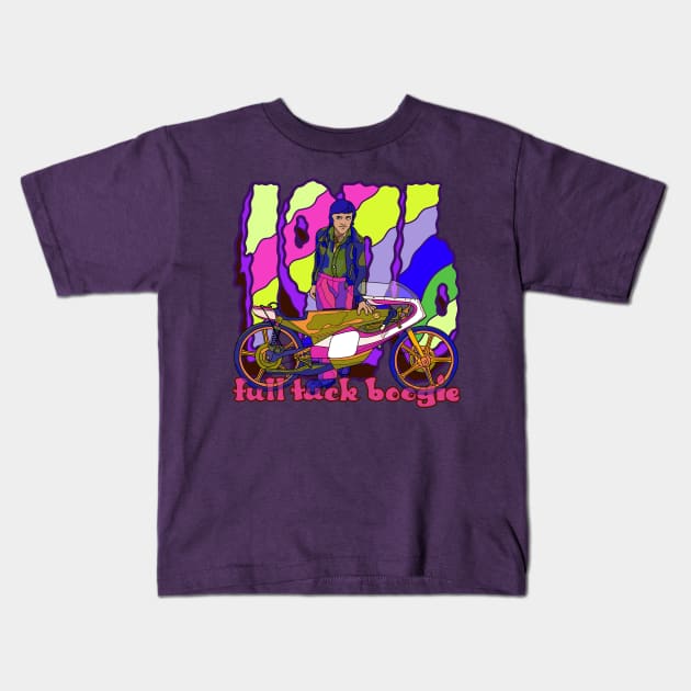 1976 Champion Kids T-Shirt by FullTuckBoogie